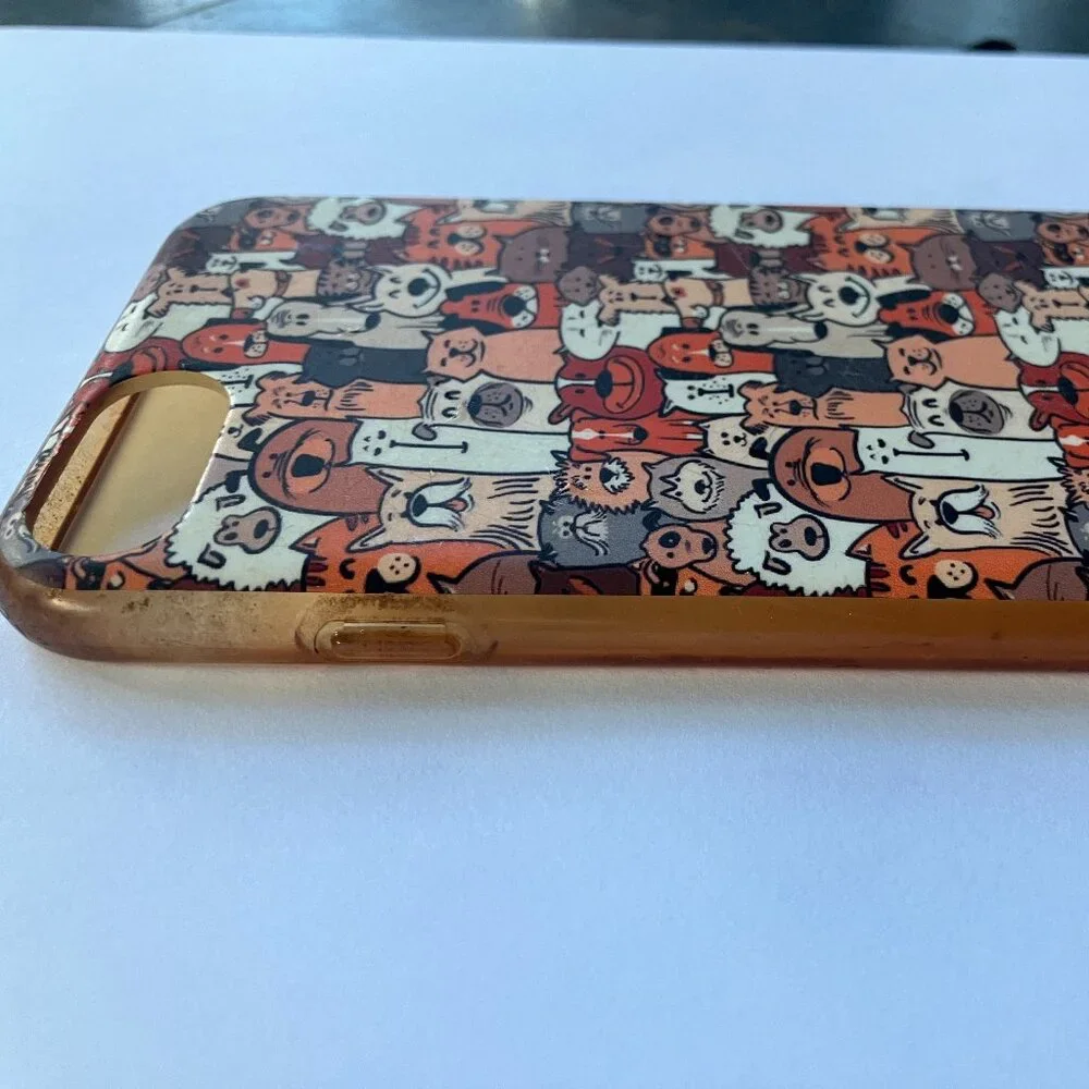 Cartoon Dogs Cats Smile iPhone 7/8/SE 2020/SE 2022 PHONE CASE